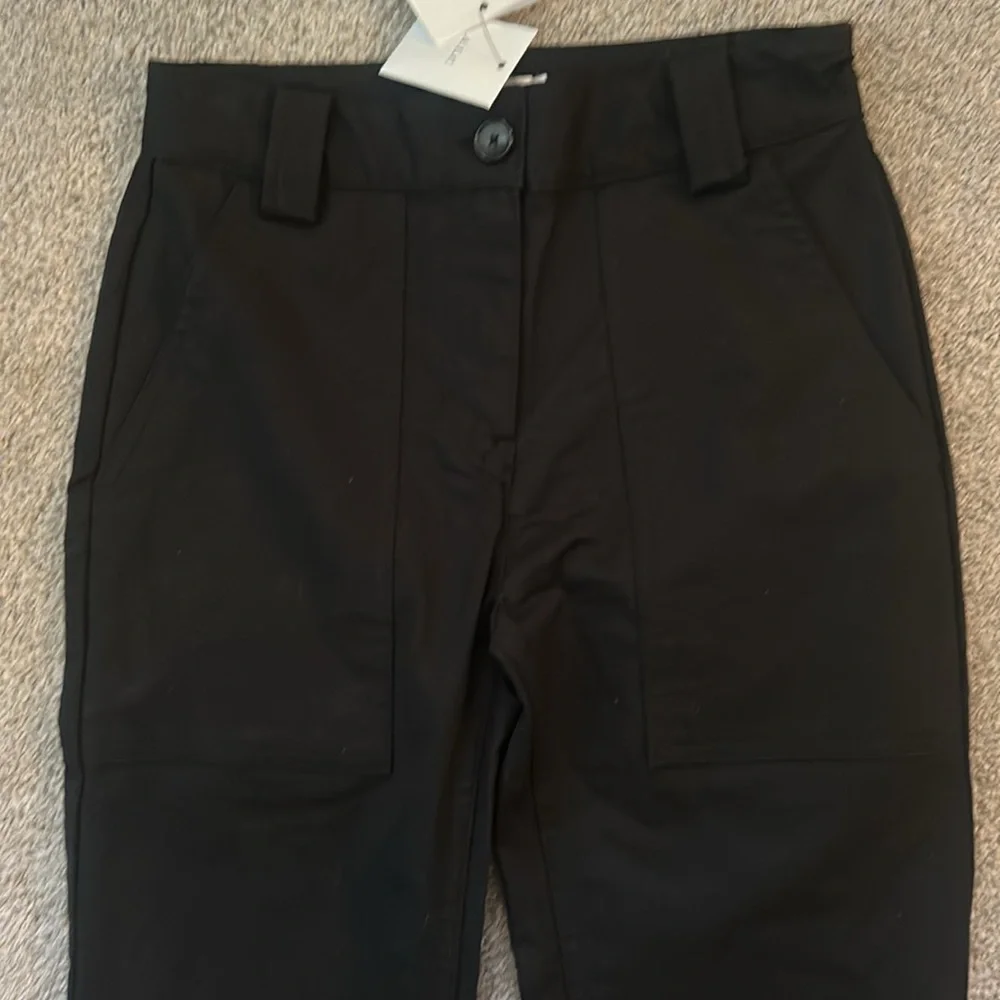 NWT A.L.C. Halston Pants in Black Size 0 - Picture 6 of 11